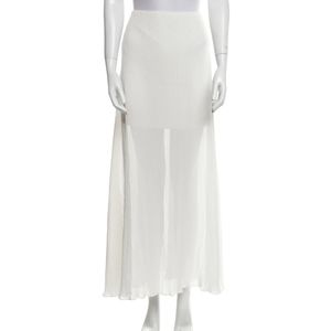 SAMPLE NWT Alice + Olivia Pleat Midi Skirt - Size 4